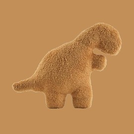 SNOWOLF 12" 26" Plush Dino Nugget Plush Pillow Dinosaur Toy Brown Gift for Kids Children Birthday Christmas:_Tyran rex_Big(27inch)