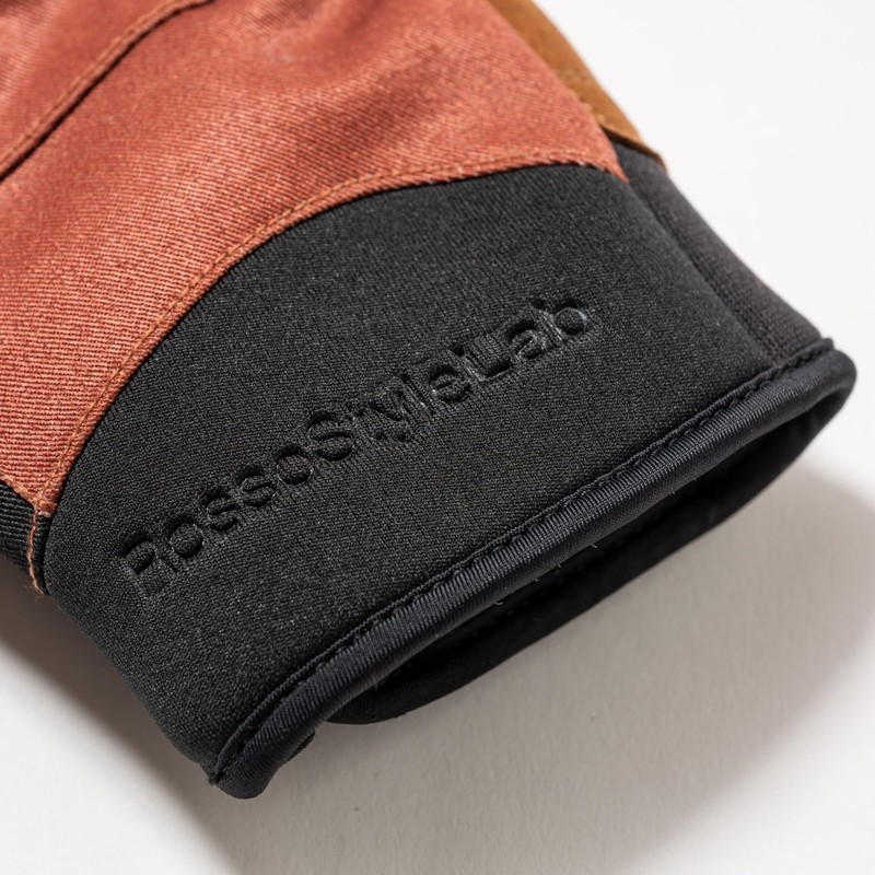 RossoStyleLab RSG372 Women's Winter Gloves Protective Light Winter Gloves Red