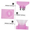 FOMIYES 3 Sets Cone Applicator Dropper Bottle for Hair Dye