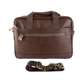 Men Leather Messenger Bag Shoulder Bag for Office School College Business Travel Bag