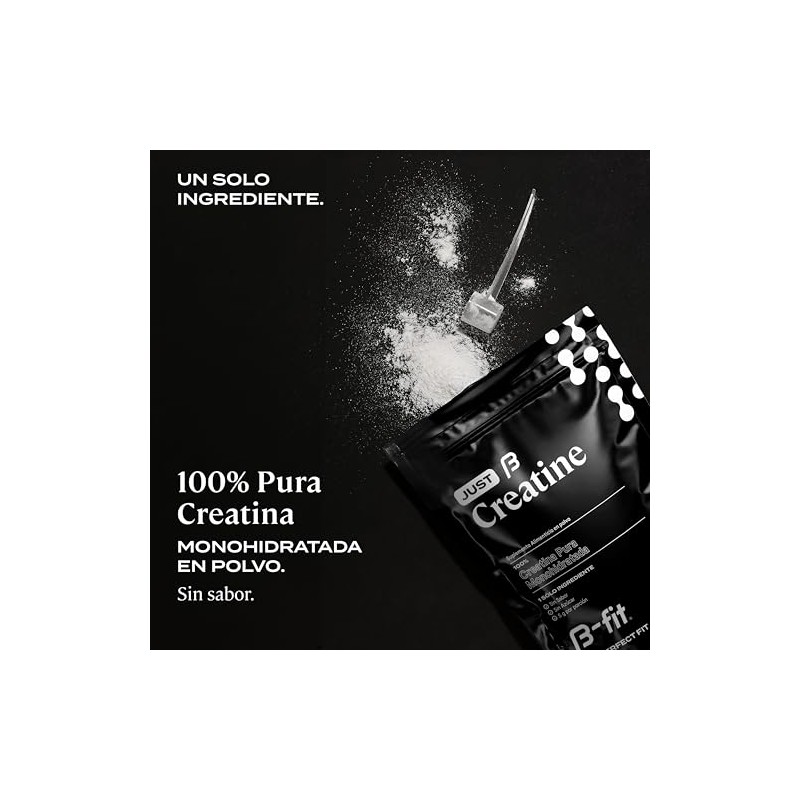 B-FIT Just Creatine Creatina Monohidratada Pura