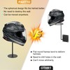 PAHTTO Motorcycle Helmet Stand 2 Packs, Desktop Helmet Display Holder