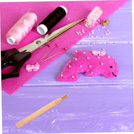 3pcs Threader Beads for Bracelets Diy Beading Tools Hand Tool Diy Needles Wood Tools Stainless Steel