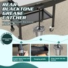 Upgraded Rear Grease Drainage Funnel for Blackstone Grease Catcher,Grease Bucket