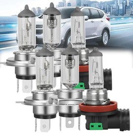 Fit For Honda CR-V CRV 2002 2003 2004,2007-2014 Halogen Headlight Bulbs,9003/H4 High Beam+9003/H4 Low Beam+ H11 Fog Light Halogen Bulb Combo Replcement Bulb Kit,Plug and Play,Warm White,Pack of 6