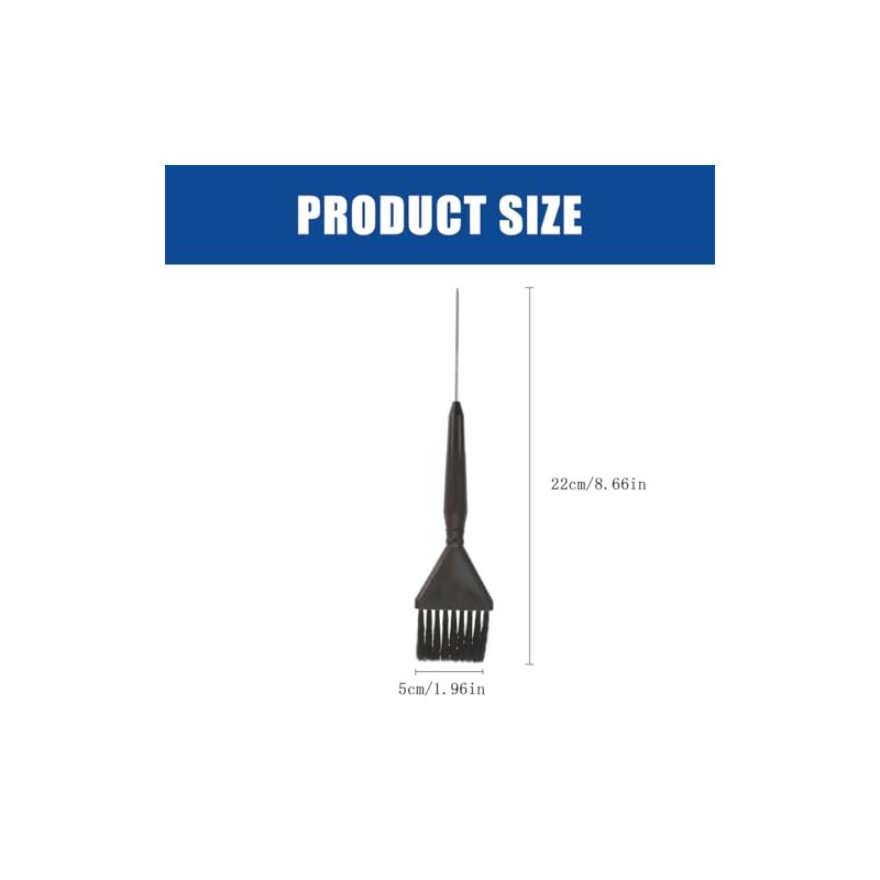 PartyKindom Hair Coloring Dye Brush Set 3pcs Hair Dye Tools