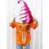 Kiwochy 8 PCS Ice Cream Doughnut Birthday Foil Balloons Set
