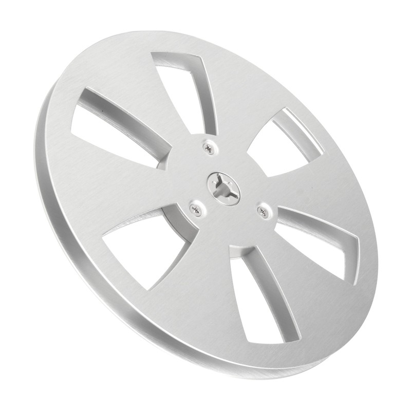 1/4 7 Inch Empty Reel Aluminum Alloy 6 Hole Open
