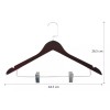 Baum Brothers Gancho Con Pinzas Para Pantalones 6 Piezas De