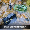 2 Pack Waterproof Lighter Outdoor Windproof Torch Lighters Dual Arc