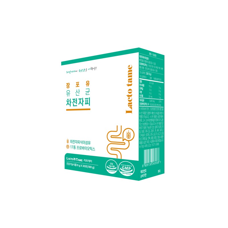 Lactotemi Jangpoyu Probiotic Psyllium Husk 6g x 30 Sachets /