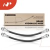 A-Premium Front Driver and Passenger Brake Hydraulic Hose Compatible with