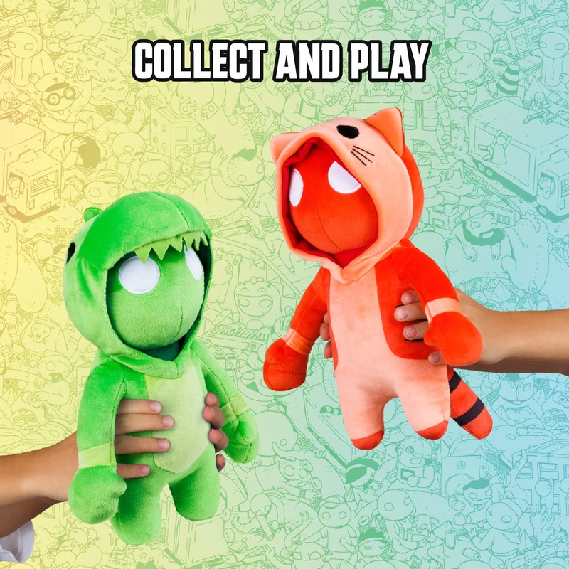 Toikido Gang Beasts Stretchy Plush. 10 Inch Cute Plush Toys.