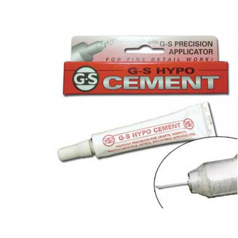 Jeweltool McGuinness Hypo Cement in Original GS Packing, Pack of
