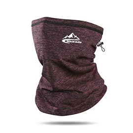 Givoweia Winter Thermal Neck Warmer Face Mask One Size Fits Most Bike (Dark Ash)