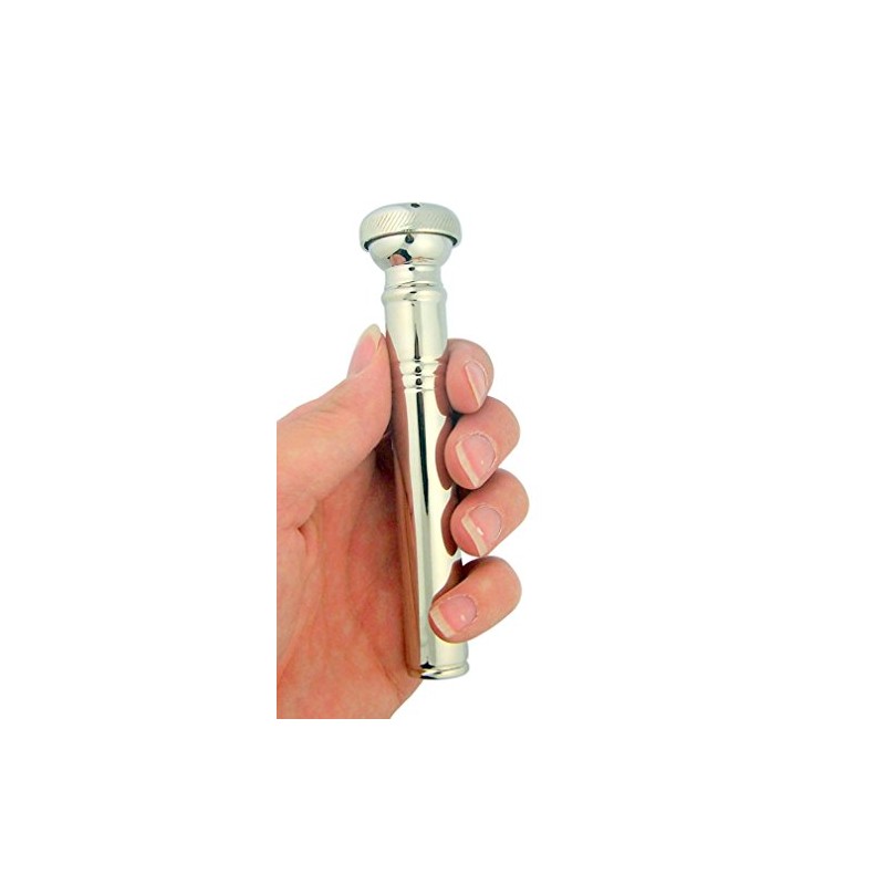 Religious Gifts - Aspergillum Holy Water Sprinkler with Leather Case,