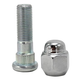M12 x 1.25 Wheel Hub Bolt Stud & Nut Set 28365FE001 28171AJ000 Compatible with 2006 to 2019 Subaru Ascent BRZ Crosstrek Forester Impreza Legacy Outback Tribeca