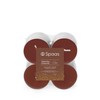 Spaas Maxi Scented Tealights flatpack x8 10h, Charming Christmas, Bordeaux