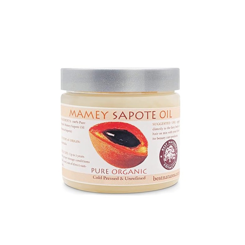 Mamey Sapote Oil Pure Organic Cold Pressed Unrefined 4 fl