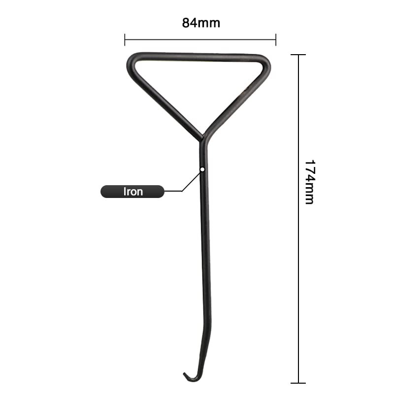 Motorcycle Exhaust Spring Puller Tool Kit,35mm to 60mm Stainless Steel