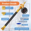 GUTE RV Winterizing Kit 17in with Pressure Gauge 3/4in Blowout