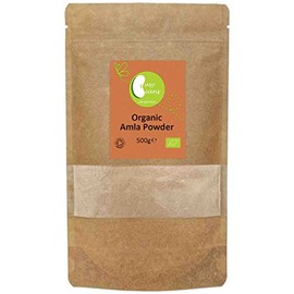 Organic Amla Powder - Certified Organic - by Busy Beans Organic (500g)