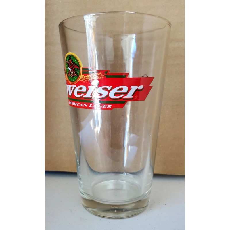 Budweiser Classic American Lager Beer Glass Pint
