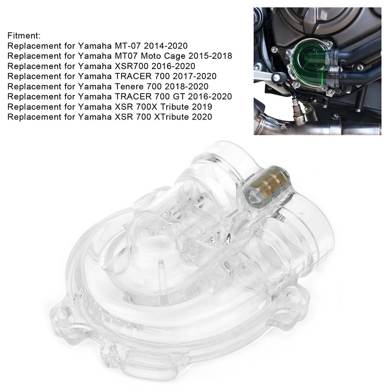 Engine Water Pump Cover Water Tank Cooling Pipe Part Replacement