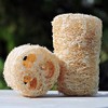 HealthGoodsIn - Esponja de baño natural de lufa orgánica, juego