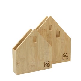 UNUS Napkin Holder Napkin Stand Napkin House House Shape Set of 2 Large and Small