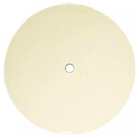 Marathon 8" x 1" x 5/8" Hole Felt Wheel, SOFT Density, 100% Wool, Polishing