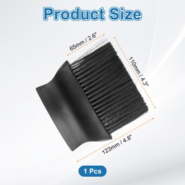 HARFINGTON Auto Interior Dust Brush Car Cleaning Brush Duster Soft Bristles Car Detailing Brushes for Auto Dashboard Air Conditioner Vents Leather, Black