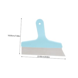 DOITOOL Stainless Steel Wallpaper Trimming Board Ergonomic Handle for Comfortable Cutting Tool for Wallpaper Paint Edging Essential Painting Supply for Home Professional Use