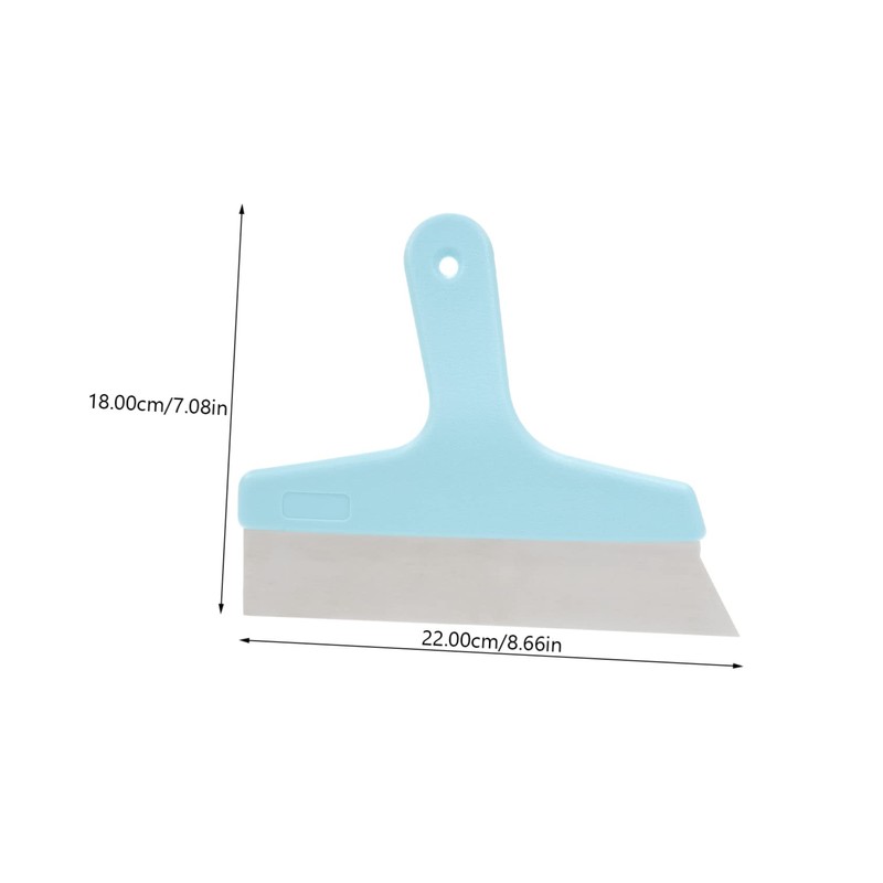 DOITOOL Stainless Steel Wallpaper Trimming Board Ergonomic Handle for Comfortable