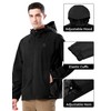 CAMELSPORTS Men Waterproof Softshell Jacket Windbreaker Hooded lightweight Rain Coat