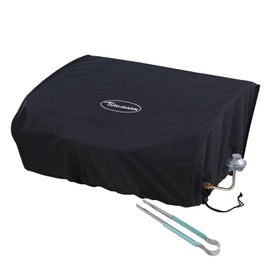 Cover for Blackstone 22 inch Griddle Water Resistant 600D Polyester Heavy Duty Flat top 22" Gas Grill Cover Exclusively Fits Blackstone 22" Griddle Cooking Station-22in Griddle with Hood Cover