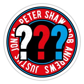 Spreadshirt Die Drei ??? Kids Logo Outline Sticker, 10 x 10 cm, Matt White