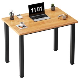 Need Computer Desk - 31.5 Inch Office Writing Work Study Kids Student Teacher Home Bedroom Table for Small Space, Teak