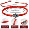 eMeition Evil Eye Bracelets,Feng Shui Kabbalah Red String Bracelet for