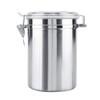 Airtight Canisters Stainless Steel Storage Container for Coffee and Food,