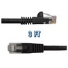 Cat5e 3FT Network Ethernet Patch Cable, 350Mhz Internet Wire, Compatible