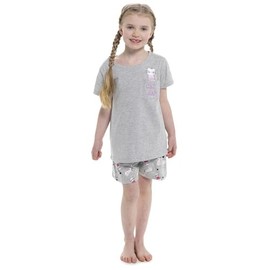 A2Z 4 Kids Girls Short Sleeve Jersey Cotton Shorts - PJS AZ120 Cat 11-12