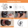 2 PCS Shower Faucet Handle Inserts for Kohler – Compatible