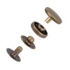 Weddecor 200 x 12mm & 15mm S-Spring Snap Fasteners Buttons