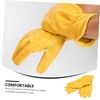 jojofuny 1pair Outdoor Heat Insulation Bbq Gloves for Grilling Warm