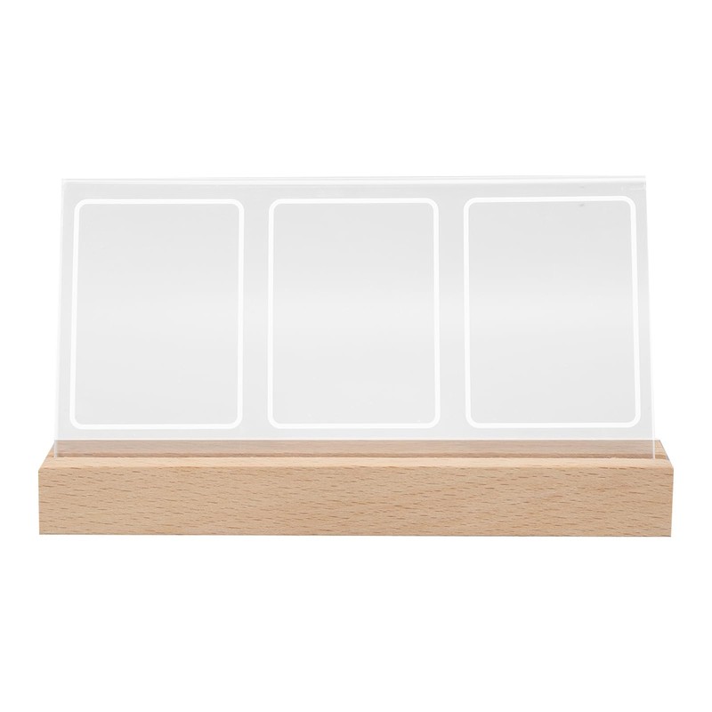 Instax Mini Picture Frame, Light Up Clear Acrylic Desk Photo