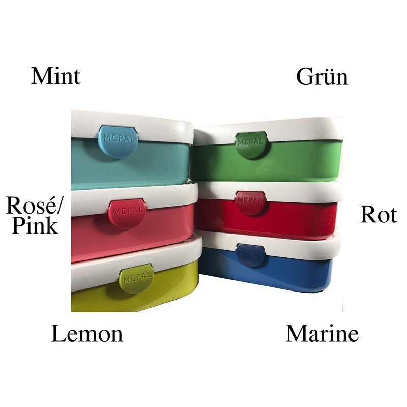 Name Unicorn Lunch Box with Separator and Fork Rosirosinchen