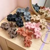 ヘアクリップ バレッタ 6点セット フラワーデザイン 髪留め 滑り止め 頭皮が痛くない おしゃれ まとめ髪 髪飾り