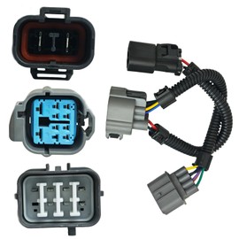 Distributor Connector Adapter Harness, OBD2 10-Pin Vehicle to OBD1 8+2 Distributor, Compatible with Honda Civic 1996-1998, Civic Si 1999-2000, Acura Integra 1996-2001