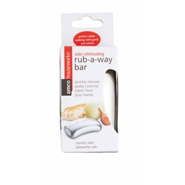 Kitchen Craft Amco Houseworks' Rub-A-Way Bar, One Size, Silver